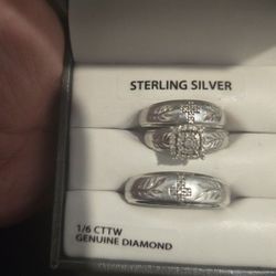 Engagement and wedding bands