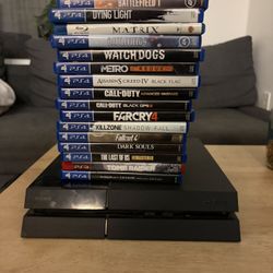 PS4 + 17 Games