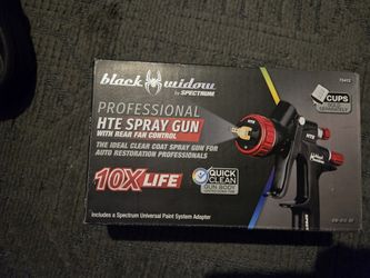 Black Widow Spectrum Professional Gravity- Feed Air Spray Gun