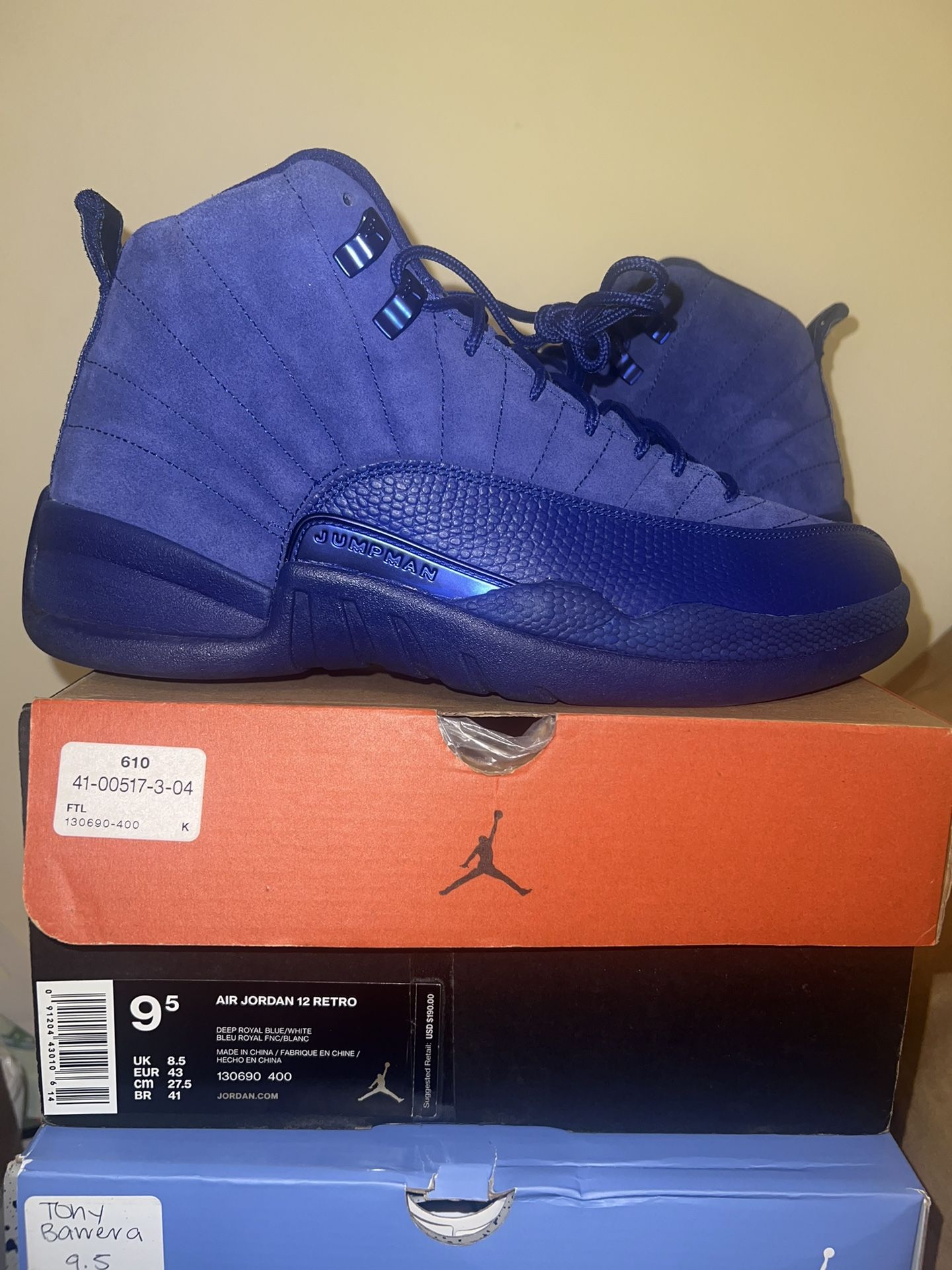 Jordan Retro 12 “Deep Royal Blue”