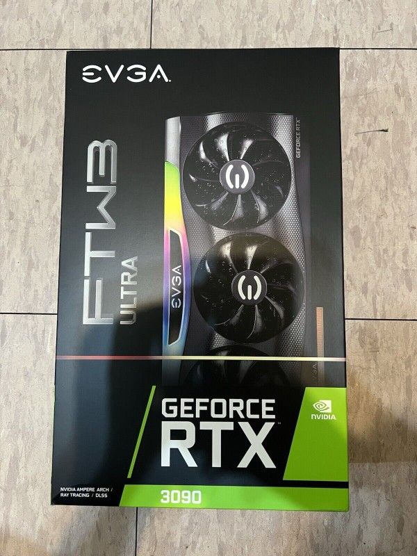 Brand New EVGA GeForce RTX 3090 FTW3 ULTRA 24GB GDDR6X Graphics Card