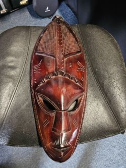 African hand carved mask