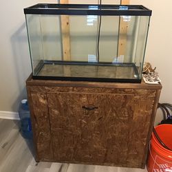 Aquariums With Stands available 40 Gal, 20 Gal, With Stand, And 10 Gal With Stand