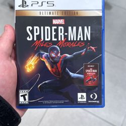 Spiderman Miles Morales Ps5 Video game 