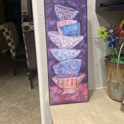 Picture Tea Coffee Cups Kitchen Stacked Bowls