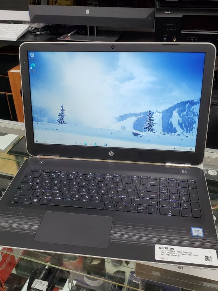 HP 15-AU072NR Laptop i-5 2.3 GHz | 8GB | 1 TB