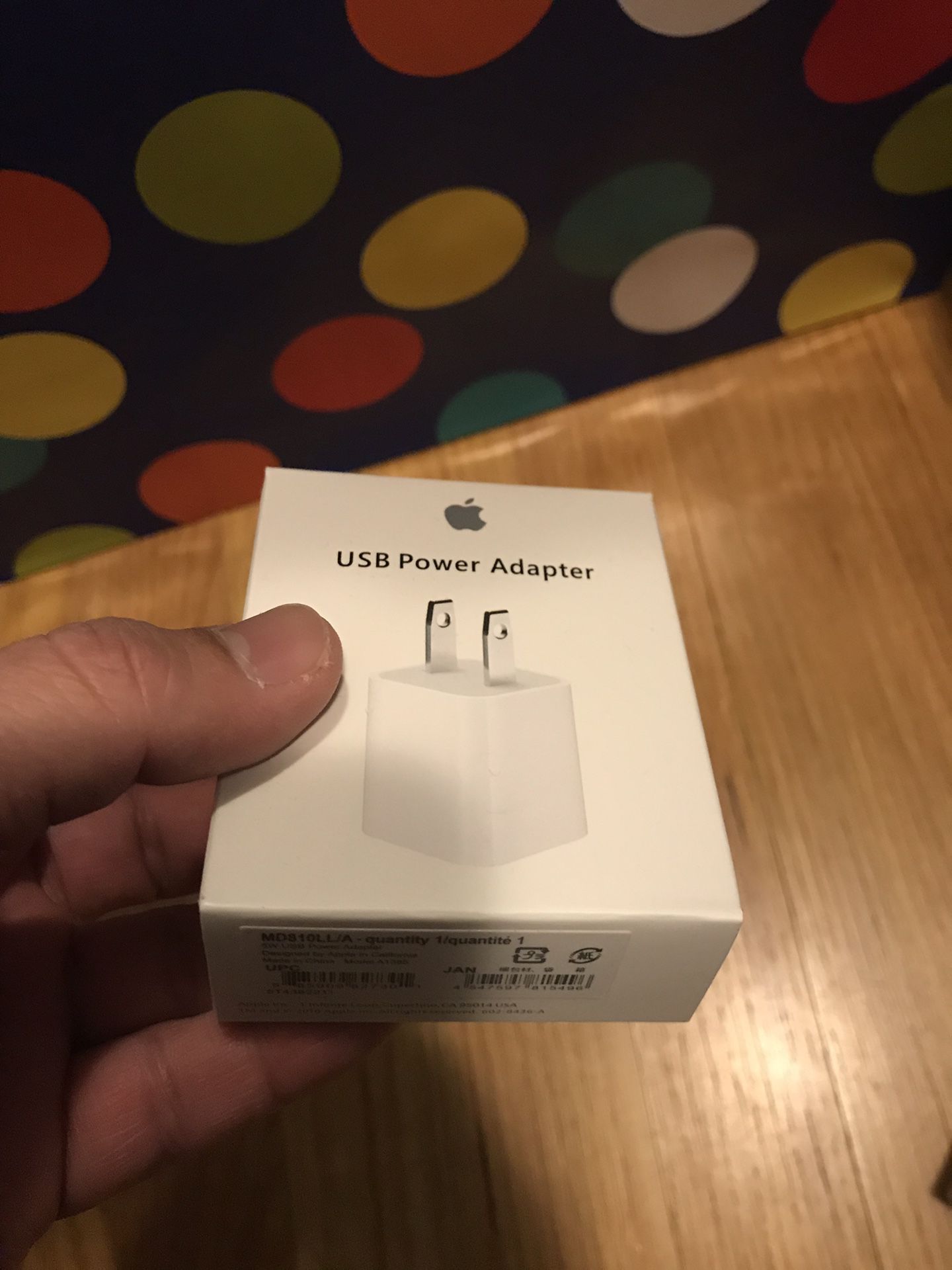 Brand new Apple Wall Charger. Fixed price