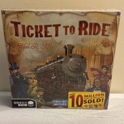 Ticket to Ride Board Game by Days of Wonder - Alan R. Moon - New & Sealed