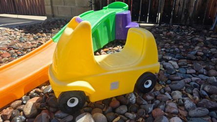 Toddler Roller Coaster Ride-On Toy w/ Car