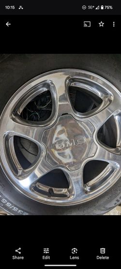 Chevy Tahoe Rims & Tire 235/55/17"