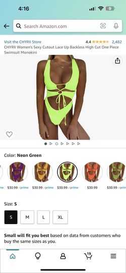 NEW Swimsuit/Monokini sz. small