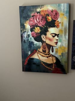 Frida Khalo Canvas Painting