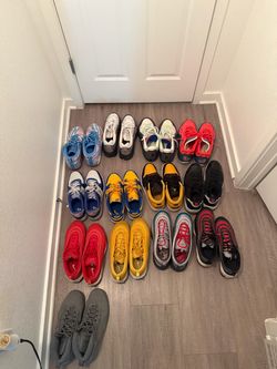 Size 13 Lot (Lebron 23, Air Max 97, JT 3s, Jordan 10, Jordan 1 Low, Nike Dunks, Nike Air Force’s,  Jordan 11 Low)