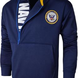 Malham USA Officially Licensed U.S. Navy Hoodie Size Small