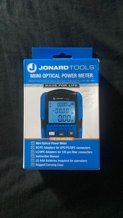 *Brand new * JONARD TOOLS  FPM-50S  mini optical power meter