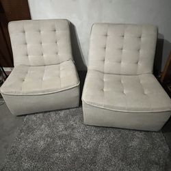 2 Modern Chic Chairs 