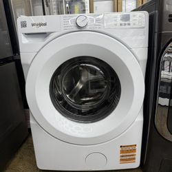 Brand new Whirlpool 4.5 cu. ft. Front Load Washer in White with Tumble Fresh Option and Quick Wash and Dry