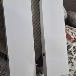 White Floating Shelves
