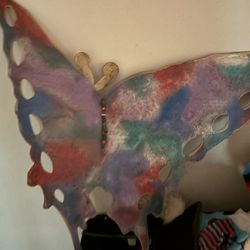 2 Foot Large Butterfly Garden Deco