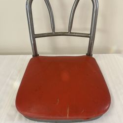 Vintage Counter Stool Seat