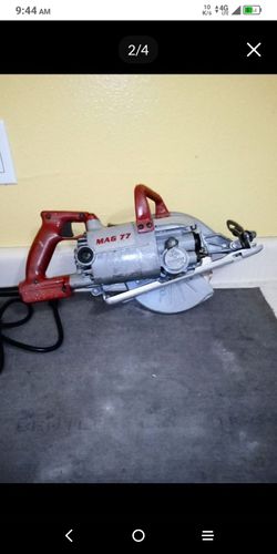 Skilsaw MAG 77 HD77M 7 -1/4 in corded worm drive circular saw in excellent working condition