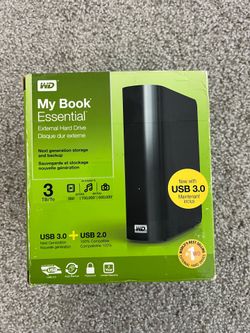 WD 3TB USB3.0 Hard Drive