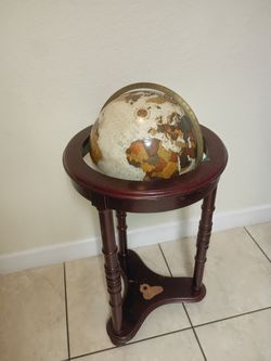 Replogle Premium Classic 12-inch Floor Globe with Wooden Stand