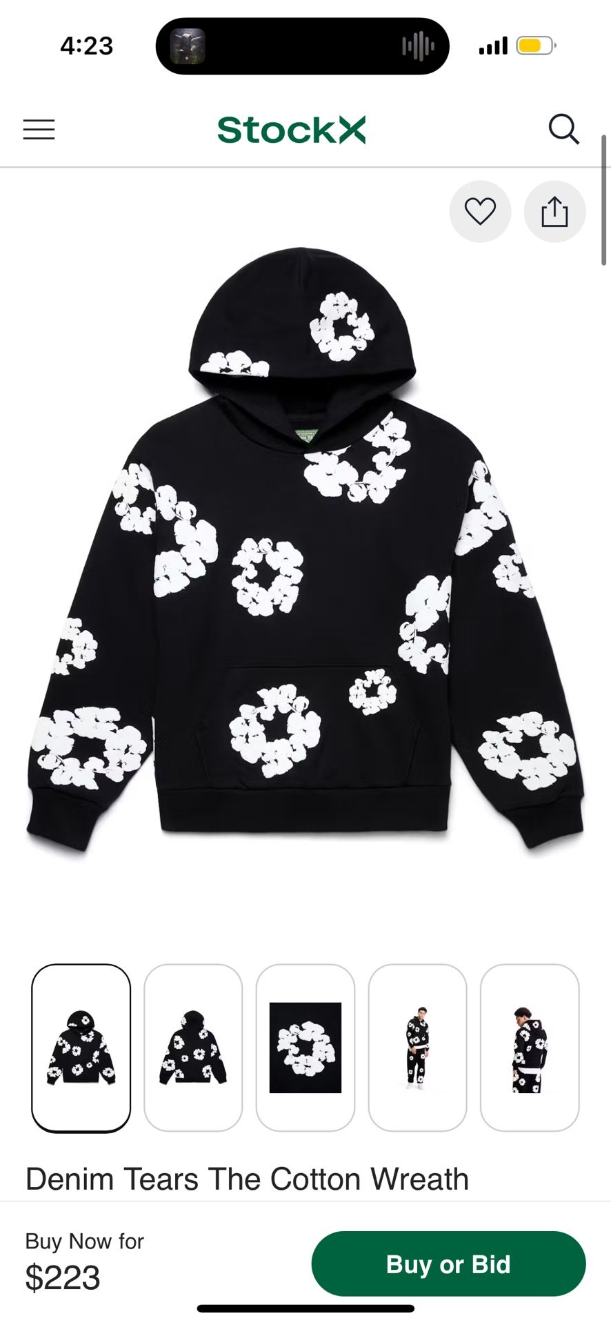 Denim Tears Hoodie