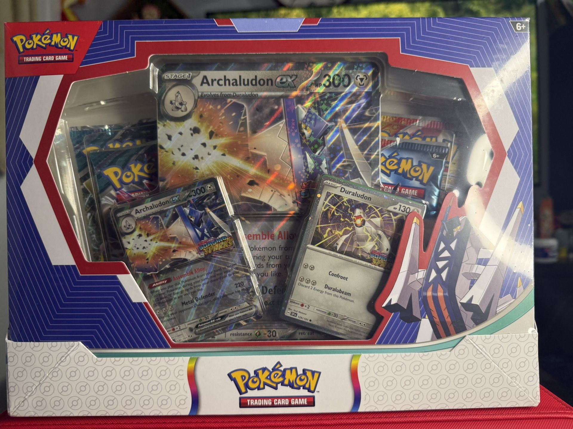 Pokemon Reshiram & Archaludon EX Collection Box Bundle display picture 1