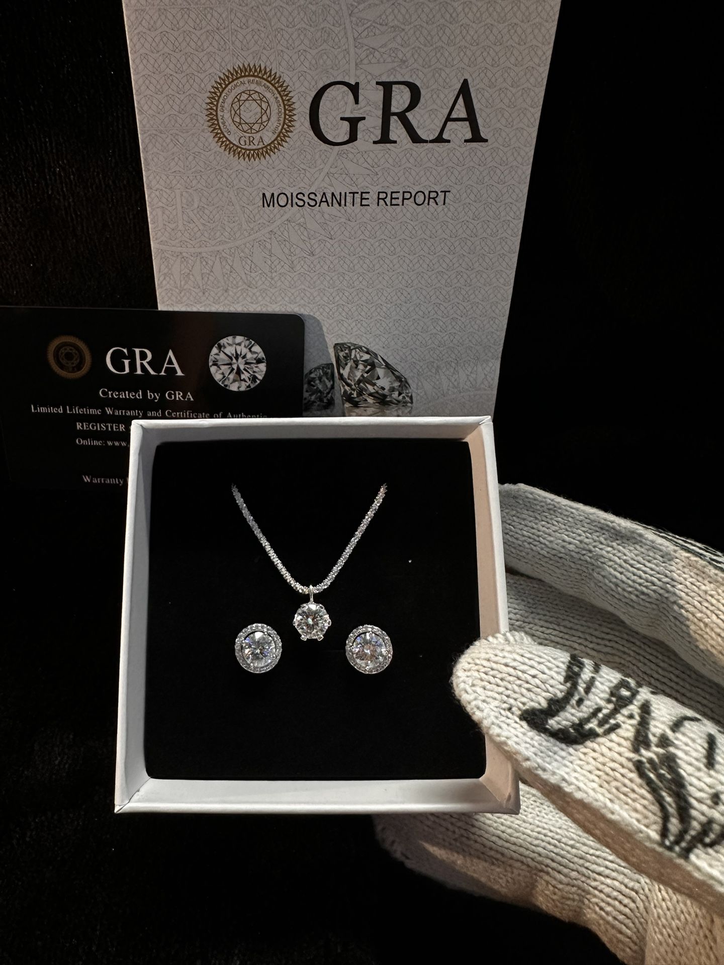 VSS Moissanite Diamond Bundle Set