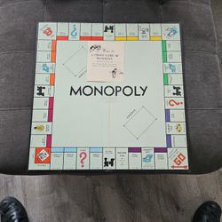 Vintage Parker Brothers 1(contact info removed) Monopoly Board