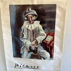 1981 Picasso Poster From San Diego, Art Museum Exhibit