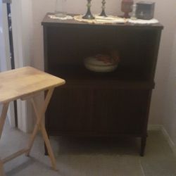 3ft X 30in Wide VINTAGE two Piece Table 