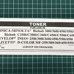 Konica Minolta Toner Black