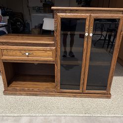 Oak Entertainment Center