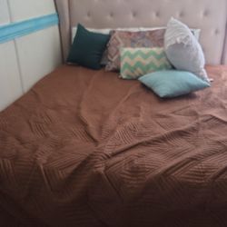 King Bed Frame and Mattress