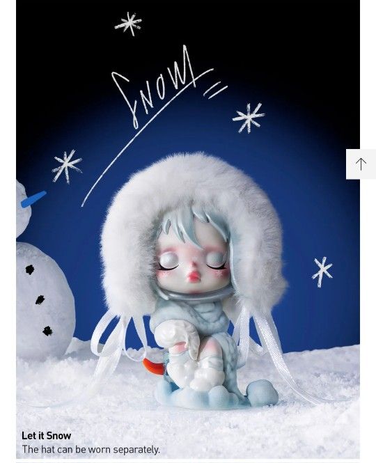 Let It Snow SKULLPANDA Tell Me What You Want Series Figure