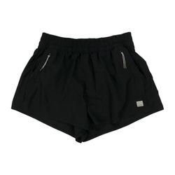 Vuori Dash Shorts Medium M Black 3" Unlined High Rise Running Athletic Gym VW367