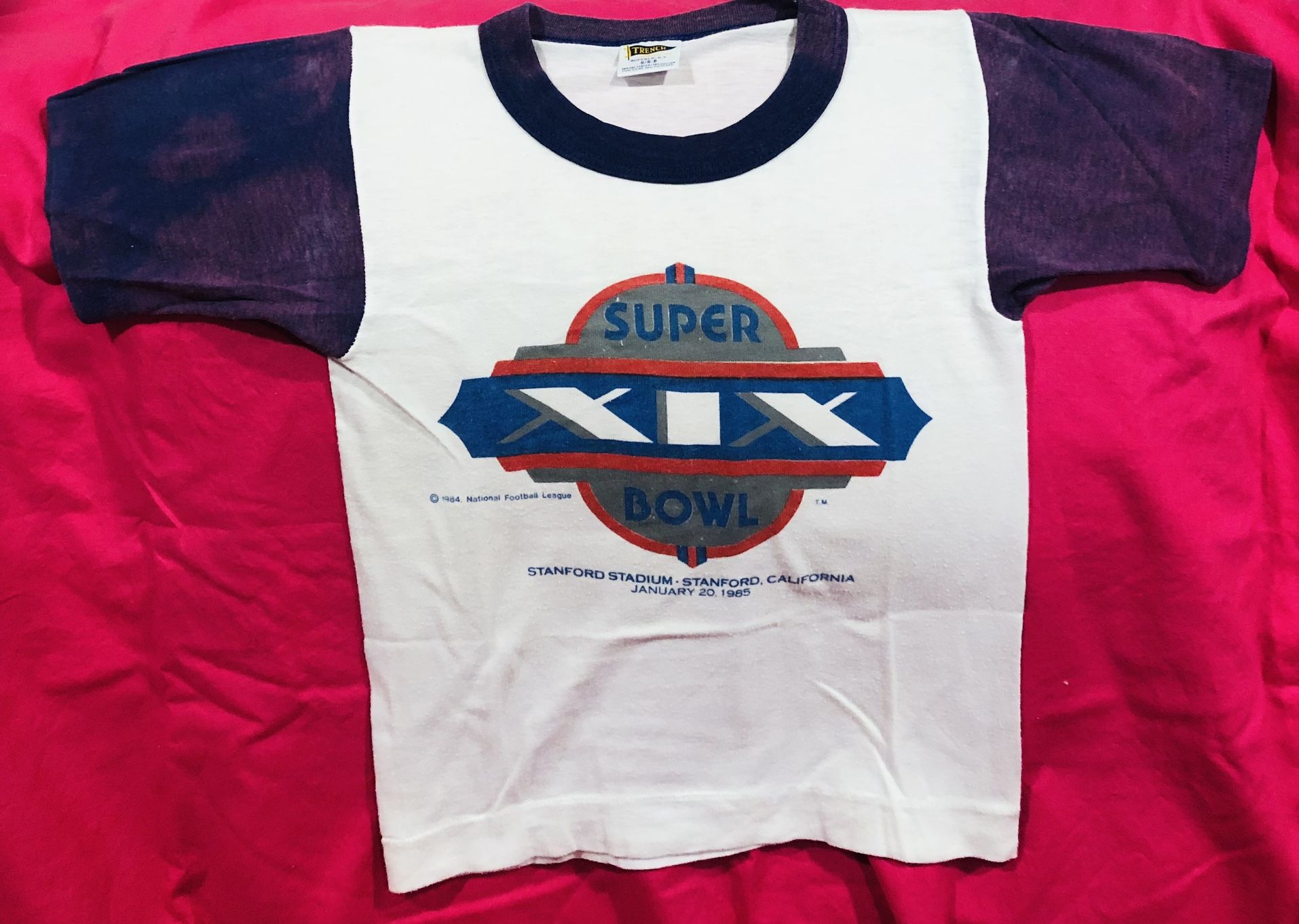 VINTAGE SUPER BOWL XIX T-SHIRT