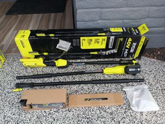 POLE SAW RYOBI 40V BATTERY AND CHARGER INCLUDED