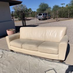 Most Comfy Pair Of Leather Couches