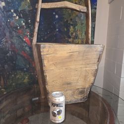 Vintage Chinese Rice/grainContainer Wooden 