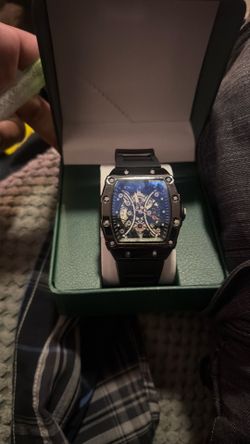 Black urban style watch