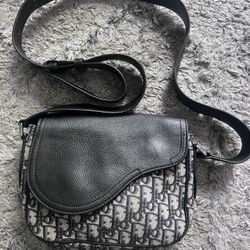 Dior Oblique saddle messenger bag
