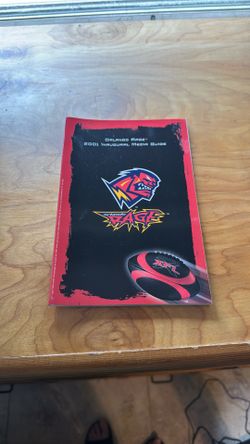 Orlando Rage XFL 2001 Inaugural Media Guide
