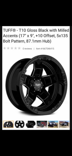 Rim and Tires set . 5lug pattern .