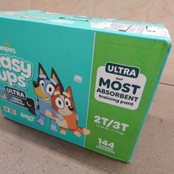 2T–3T Pampers Easy Ups Ultra Training Pants – 144 Count
