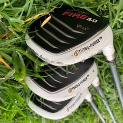 turbo-power fire 3.0 fairway wood set of 3 RH
