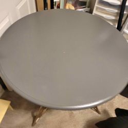 Table And Carpet And Two Lamps