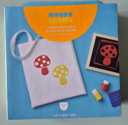 DIY screen printing tote bag